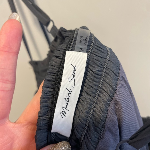 black mini dress flowy - Picture 3 of 3